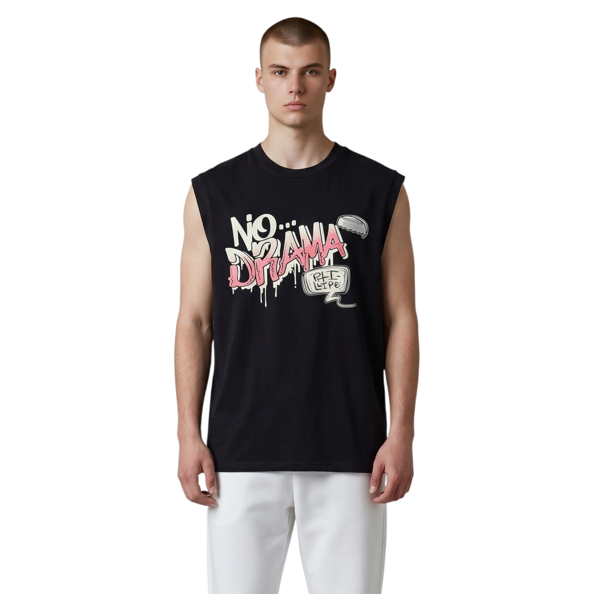 "No Drama" Pink Panther Tee