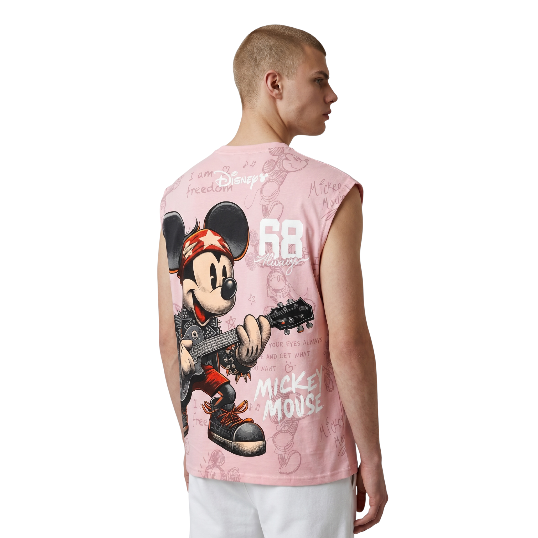 "Rockstar Mouse" Sleeveless Tee